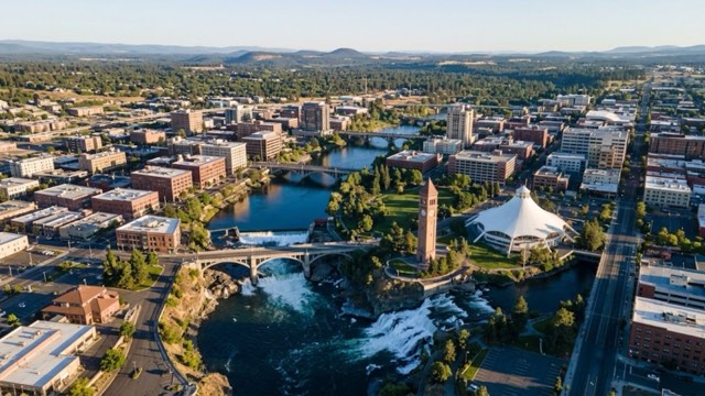 Spokane, Washington skyline